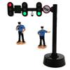 Model Traffic Toy Light Signs Mini Traffic Light Building Blocks Mini Stop Model Toys  Girl Boy