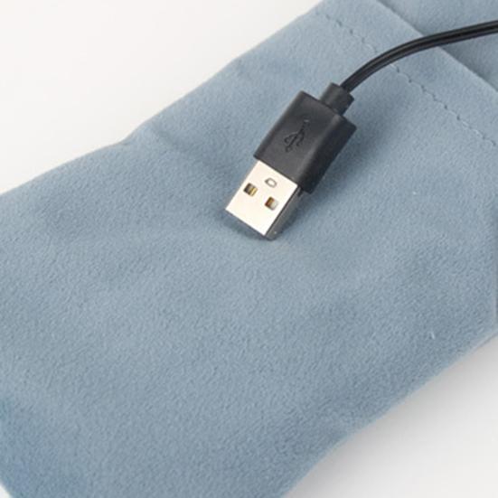 Zimní vyhřívací šátek pro ženy i muže, dobíjecí, 3 nastavení teploty, vodotěsný, lehký