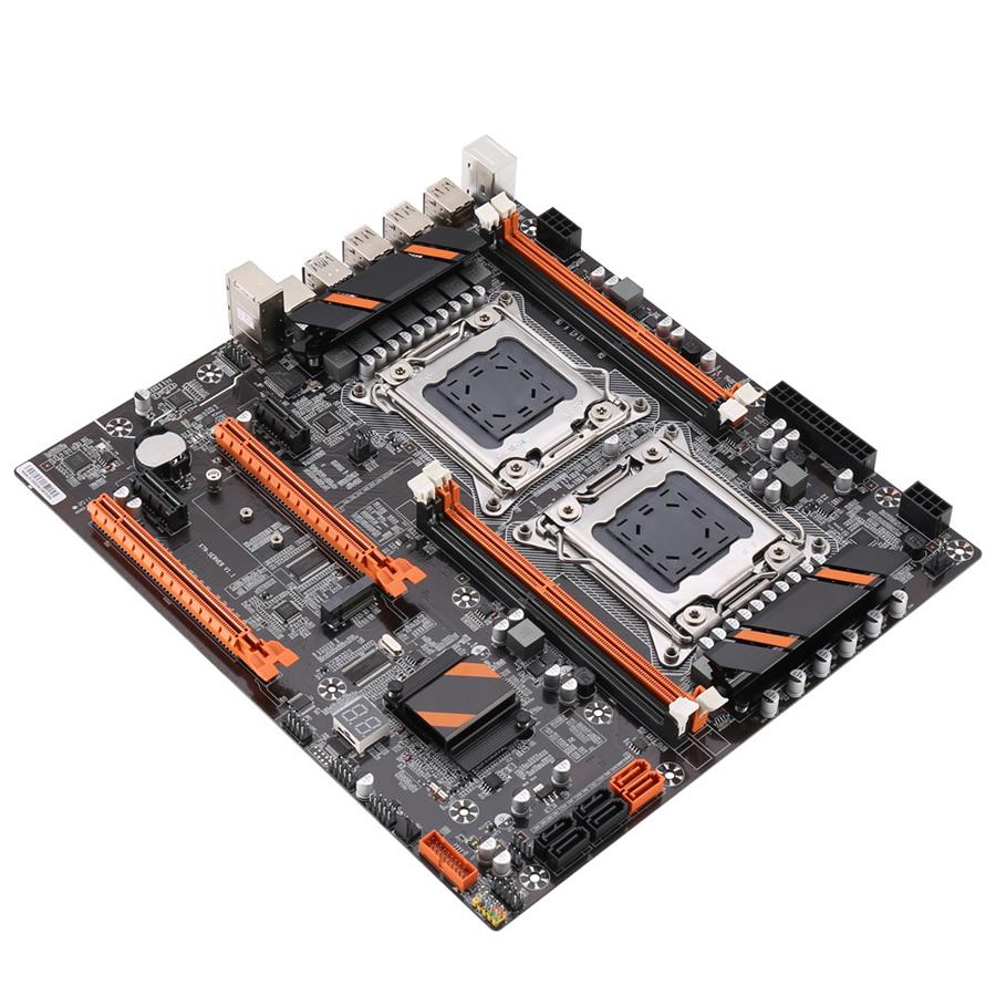X79 Dual-processor Motherboard Lga 2011.4 * Ddr3 Reg Ecc Usb3. 0 STA3 PCI-e 3.0 with CPU Motherboard
