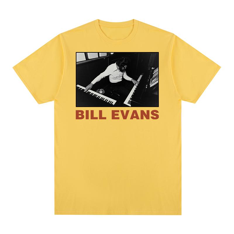 Bill Evans Vintage Tshirt Jazz Music 60s Miles Davis John Coltrane Cotton Unisex Summer Fashion T Shirt New TEE TSHIRT Unisexs Tops