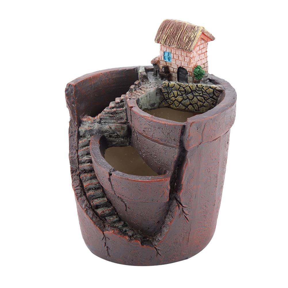 House Shape Flowerpot, Succulent Plant Pot, for Garden Succulent Decor  Pots Home Desktop