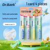 Korean Children's Soft Bristle Cartoon Lion Toothbrush (Ages 3-12) for Oral Care