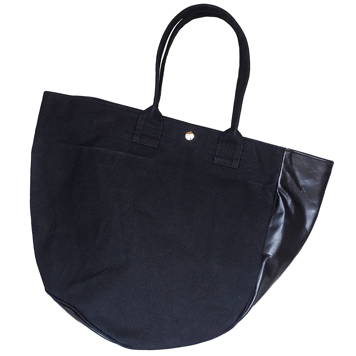 Borsa a tracolla standard taglia L nera Luton Kurashiki Canvas 9 x Tochigi Leather [Real Life] “TK HELMETBAG” No. [PA1439]