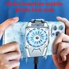 Rechargeable Phone Cooling Fan - Fast Physical Liquid Cooling Handle with Radiator for Mobile Devices