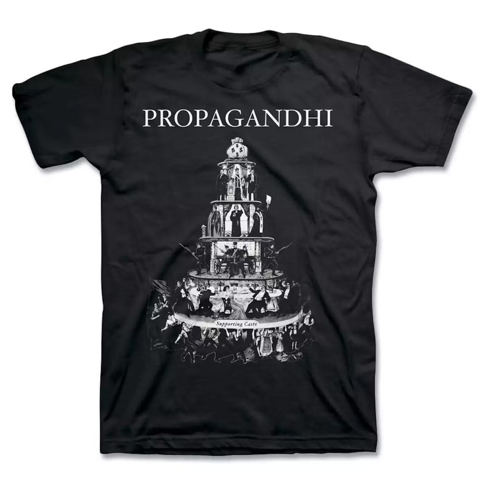 Propagandhi Band Album Heavy Cotton Black S5XL Unisex Tshirt Unisex T-Shirt M