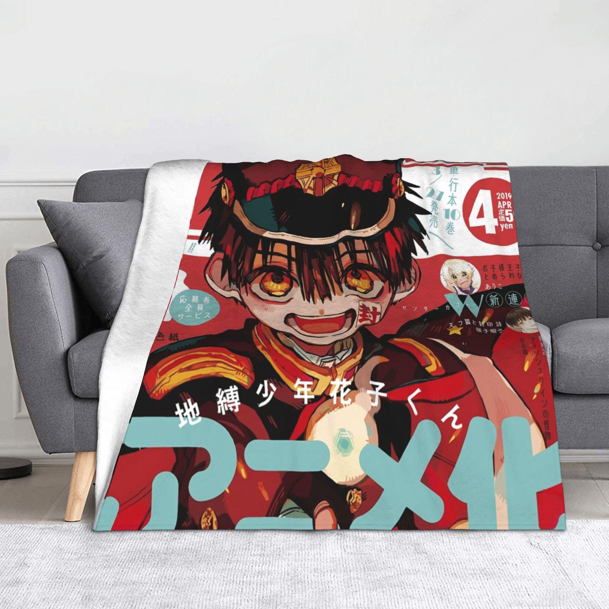 Hanakos Kuns Flannel Throw Blankets Cute Anime Blanket for Bedding Outdoor Warm Bedroom Quilt 30x40in