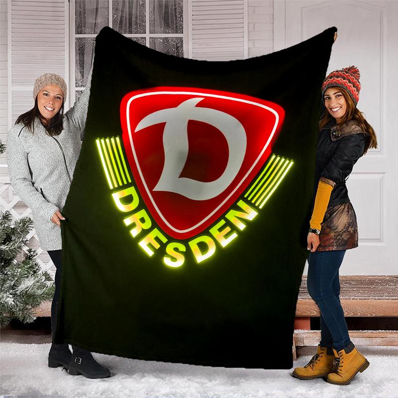 Dresden City Emblem Printed Blanket—lightweight,soft,warm;versatile Blanket All Seasons—perfect As &air-conditioning Throw,nap Blanket