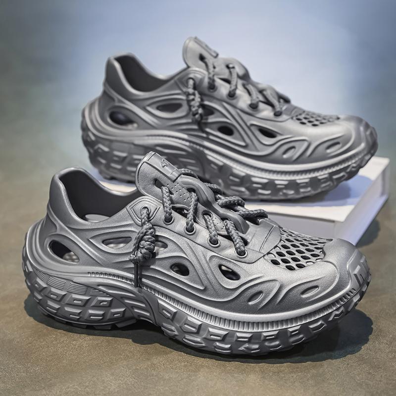 New Summer Fashion Lovers Sandals EVA Baotou Men's Sandals Outdoor Thick Bottom Hole Shoes Luxury Beach Men Garden Shoes