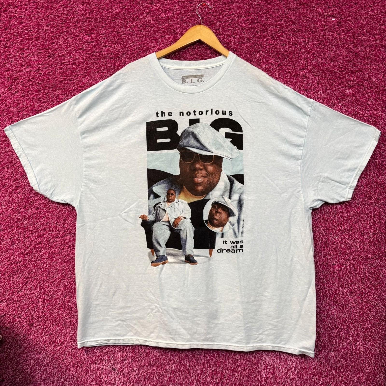 The Notorious B.I.G. It Was All A Dream T-shirt 3XL L