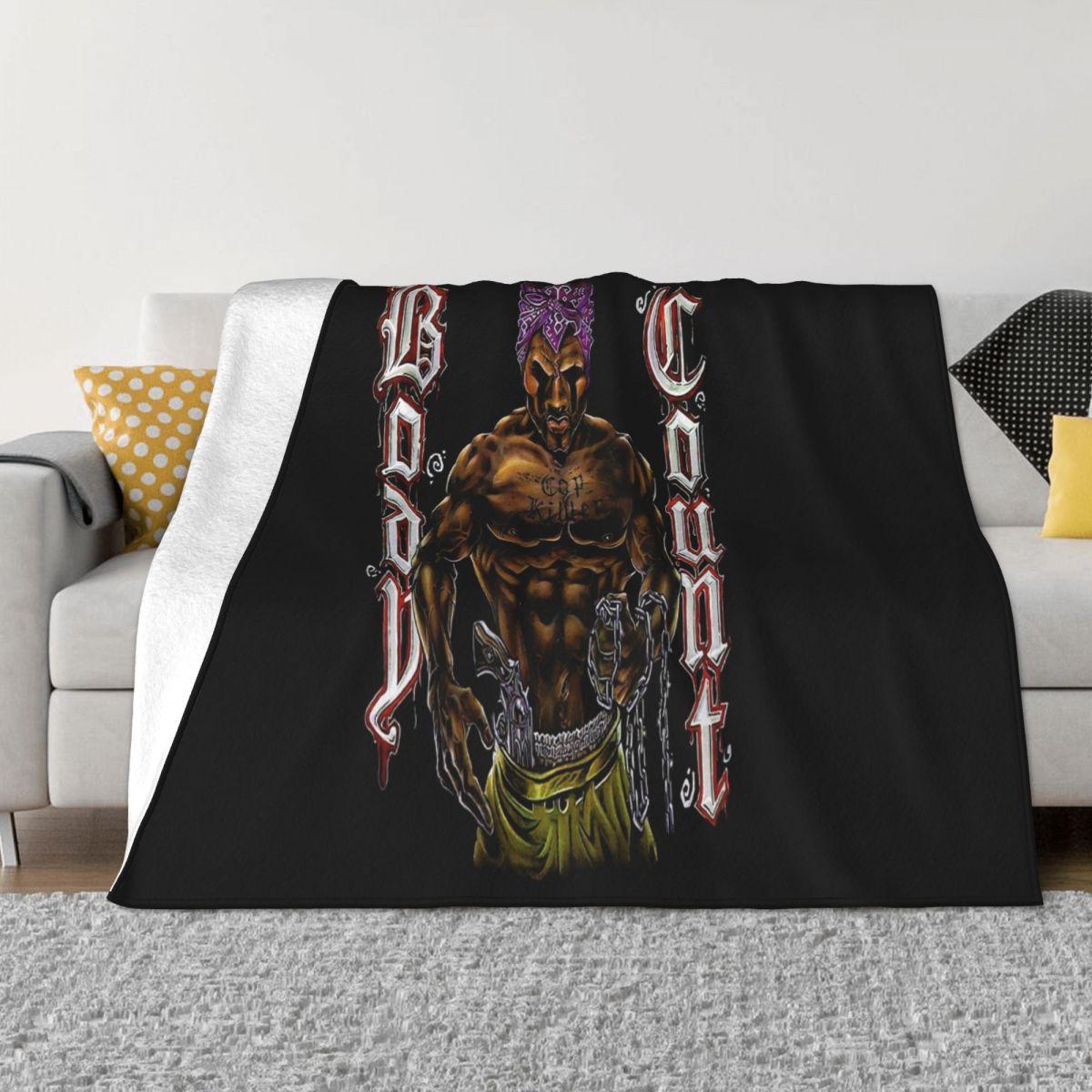 

New Body Count American Heavy Metal Music Band Dtg Printed S 3Xl Spring Creative Throw Blanket 30x40in