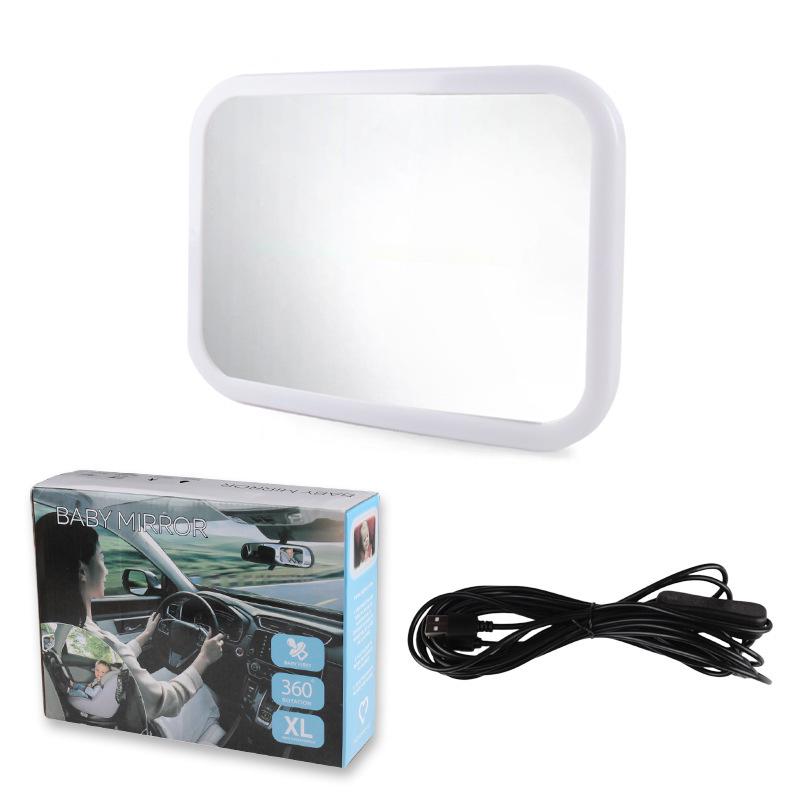 Child Safety Rearview Mirror for Car - Baby Observation and Interior Viewing Mirror