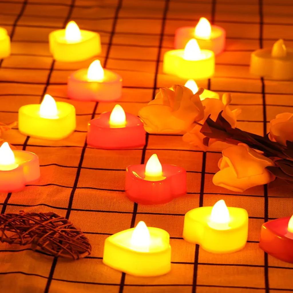PROVENCE Set of candles "Unscented", 3 cm x 4 cm, 24 pcs