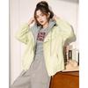 ET BOITE Women's Fashionable Hooded Short Casual Jacket