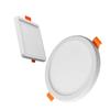 6W 8W 15W 20W LED Panel Light Recessed Ceiling LED Downlight Ultra Thin Cut Hole Adjustable Panel Indoor Lamp AC110V 220V