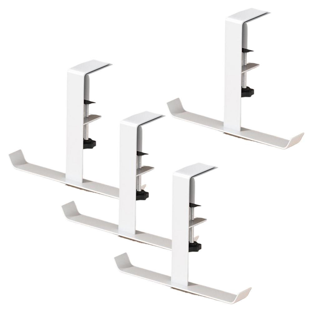 Desk Hook 4X Adjustable Purse Hanger For Desks Heavy Duty Backpack Hook Desk Headphone Hanger Under Desk Hook For Portable Bag