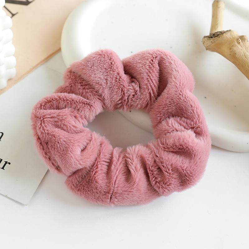 New Plush Large Scrunchies Rubber Bands Women Fashion Cute Hair Bands Headdress Korean Girl Hair Accessories Headwear