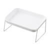High Feeding Bowl for Cats and Dogs Slanted Ergonomic Design Detachable Easy Clean Stainless Steel Stand for Daily Meals