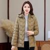 Mother's Winter Thickened Cotton Coat, Large Size, Middle-aged and Elderly Women's Loose Short Cotton Coat, Small Cotton Jacket