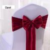 Elegante Satinband-Girlanden für Hochzeitsstuhldekorationen und Schleifen