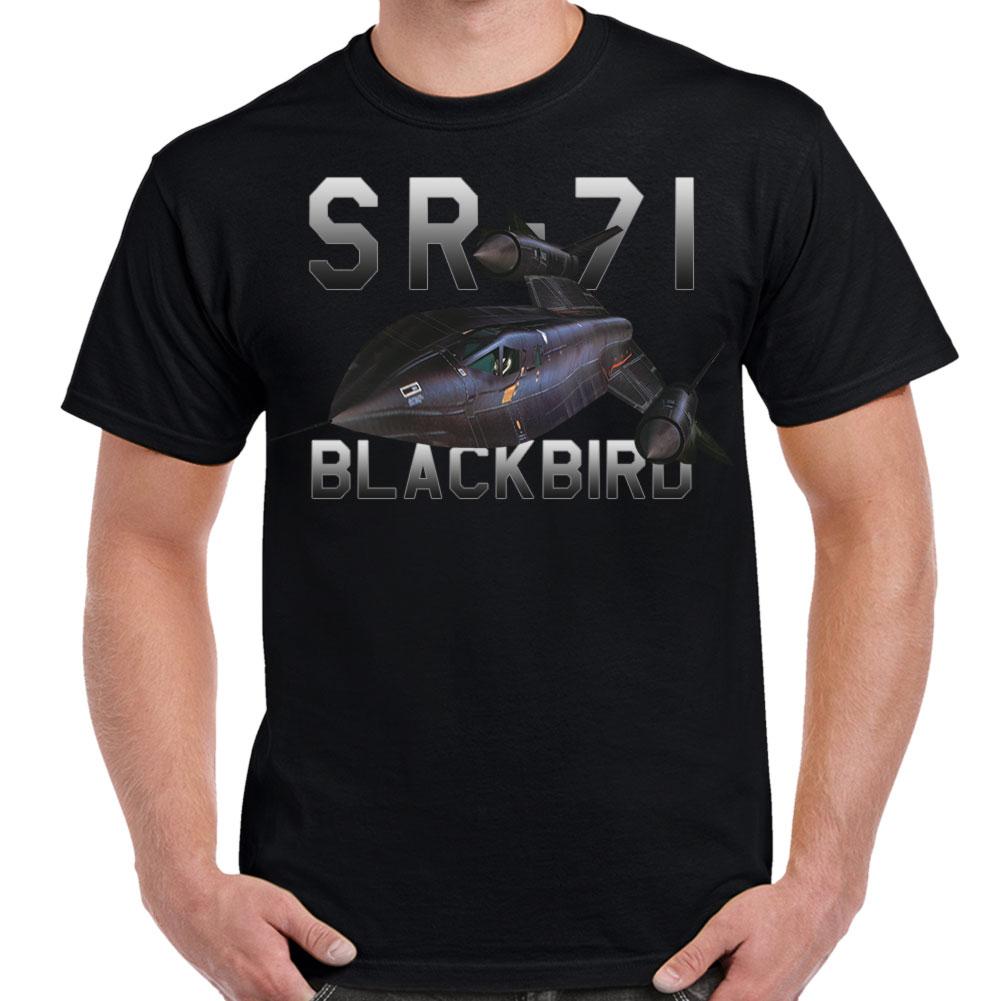

USAF SR71 Blackbird Reconnaissance Aircraft TShirt 100 Cotton ONeck Short Sleeve Summer Casual Mens Tshirt Size S3XL S