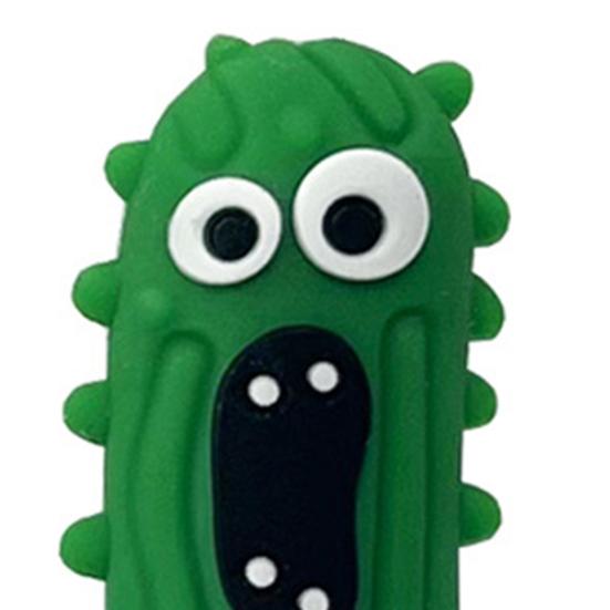 1/3/5Pcs Screaming Pickle Door Hinge Head Decorative Topper Magnetic Emotional Support Pickle Hinge Head Figurine Statue Home Ornament