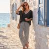 Two Piece Sets For Women Casual Long Sleeve Shirts And Short Pants