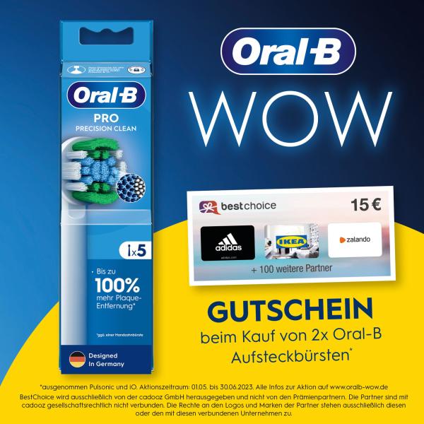 Oral-B Oral-B toothbrush head PRO Precision Clean 5pcs