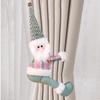 Christmas Curtain Buckle Snowman Gnome Drapery Holders Christmas Curtain Drapery Tiebacks Decoration Christmas Drape Buckles
