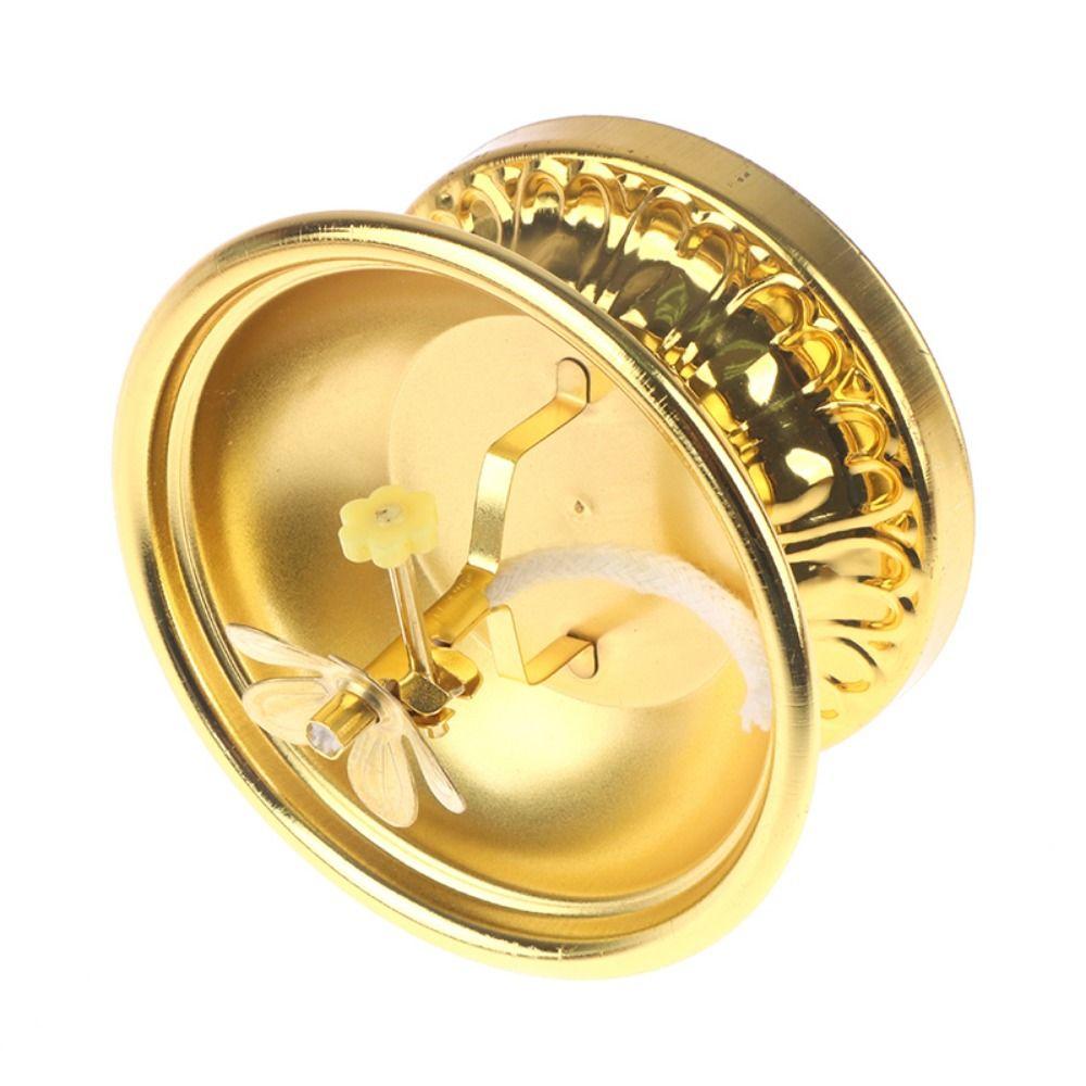 Anti-slip Butter Lamp Holder Adjustable Oil Dish Ornaments Zinc Zinc Alloy Oil Lamp  Lamp Decor