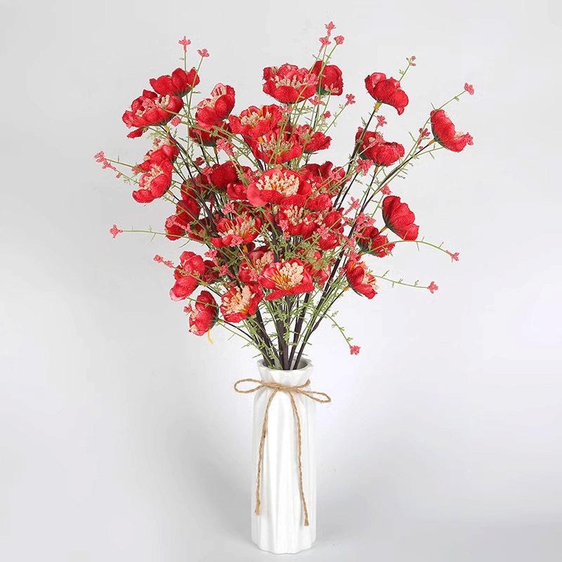 Artificial Flowers, Rhododendrons, Artificial Flowers, Table Bouquets, Home Decoration, Flower Arrangements and Ornaments, Artificial Silk Flowers