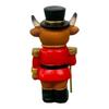 Highland Cow Ornament Desktop Figurine Christmas Nutcracker Highland Cow Figurine Santa Claus Resin Statue Highland for Home