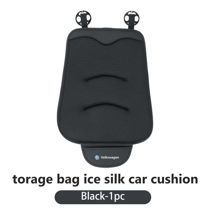 For Volkswagen VW Car Seat Cover Breathable Ice Silk Universal Auto Seat Cushion Golf 4 5 6 7 Polo Jetta Sagitar Magotan Passat QQ2