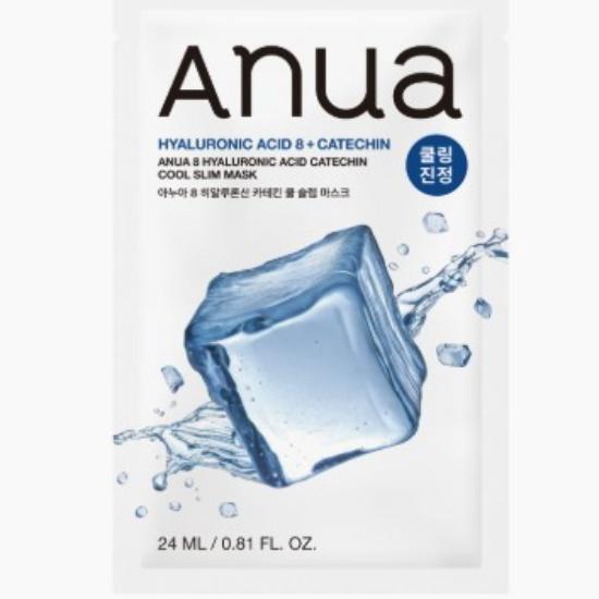 

Anua 8 Hyaluronic Acid Catechin Cool Slim Mask 10ea