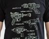 Retro Japanese Ray Gun T-Shirt, Sci-Fi Anime Print