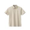 Soft Versatile Simple Casual Short Sleeve Polo Shirt Women Tops 162626106-2