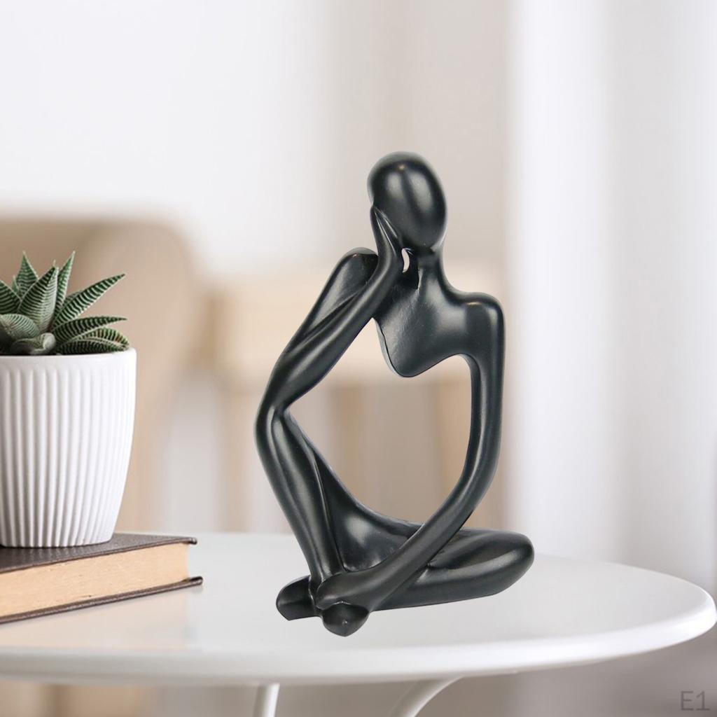 Abstract Sculpture The Thinker Statue