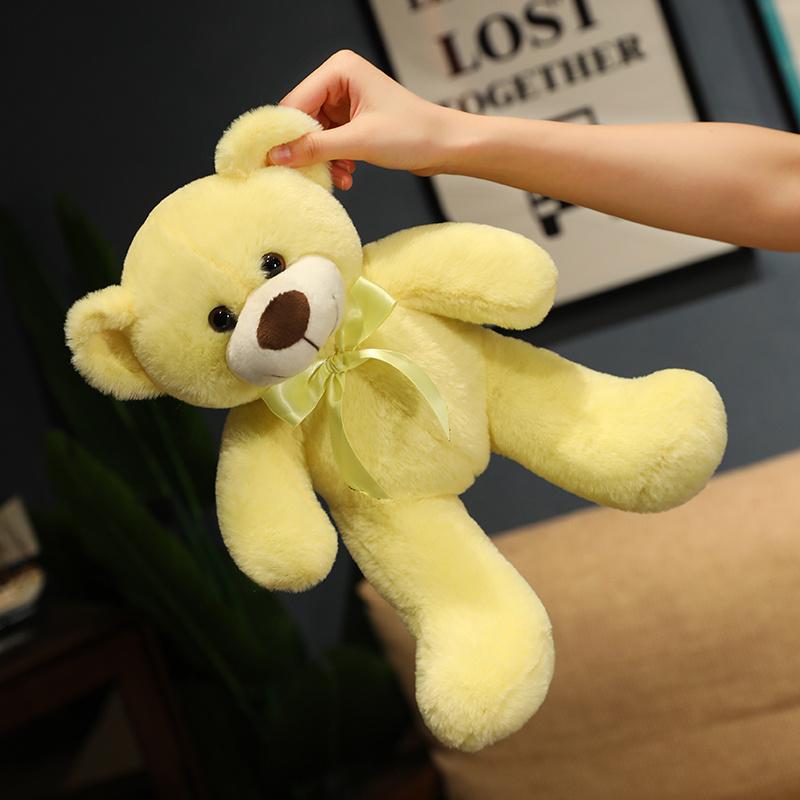 9 Colors New Bear Plush Toys Pillow Stuffed Animal Comfort Soft Teddy Bear Dolls Cartoon Anime Toy Kids Birthday Xmas Gift