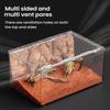 Spider Enclosure Transparent Reptile Enclosure Snake Terrarium for Gecko Snake Frog Chameleon Bearded Dragon Tortoise