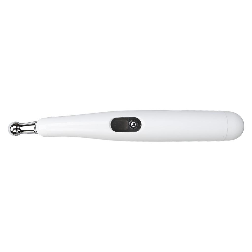Electric Acupuncture Massage Pen Promote Circulation USB Rechargeable Meridians Massager Pen with 5 Heads