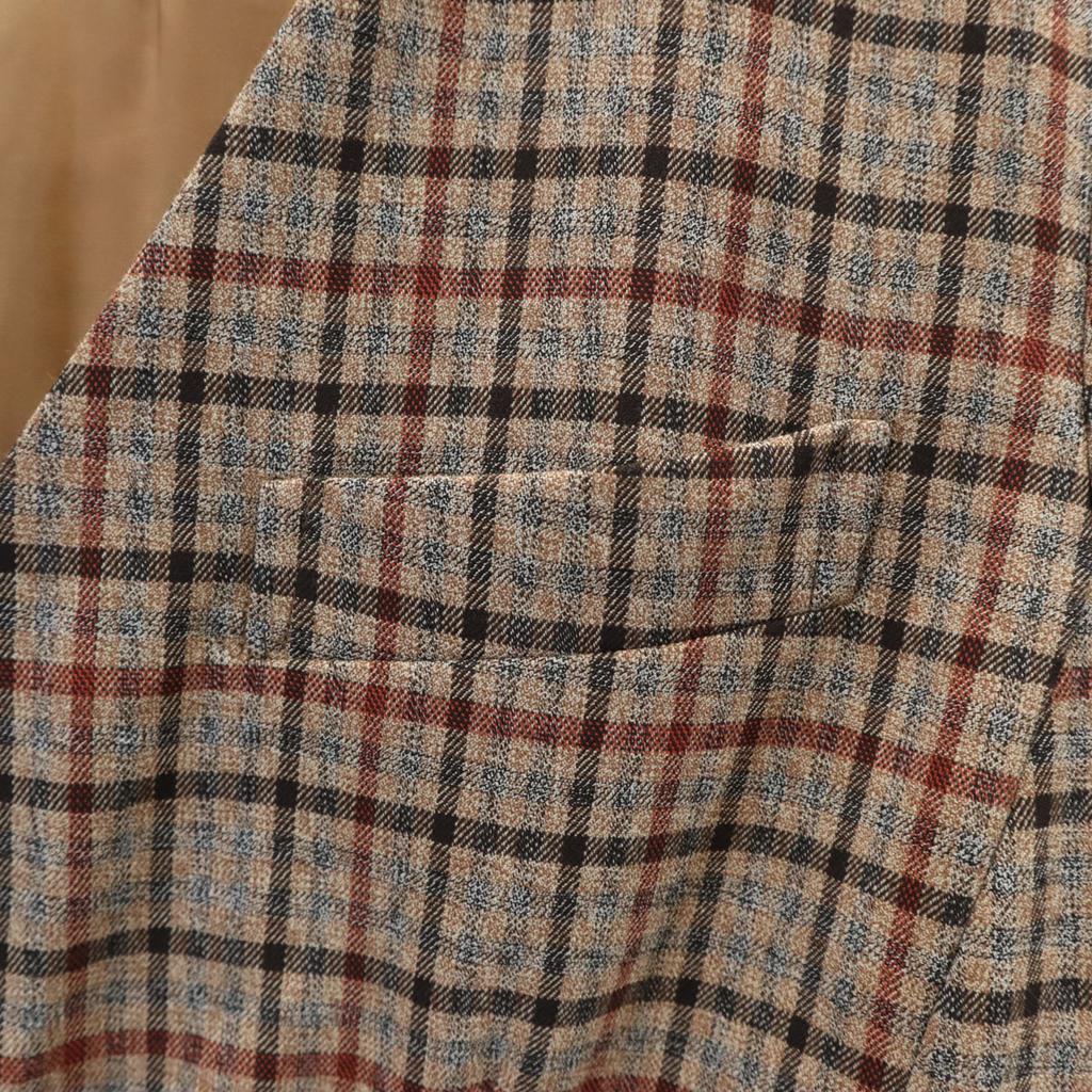 Aquascutum Check Pattern No color coat M Brown spring Women Used