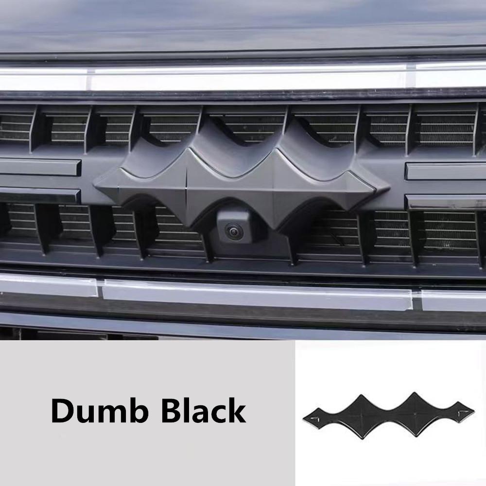 

For BYD Formula Leopard 8 Car Logo Decoration Stickers Blackened Front And Rear Logos Front And Rear Logos Modified Decorative