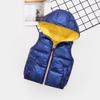 Child Waistcoat Children Outerwear Winter Coats Kids Clothes Warm Hooded Cotton Baby Boys Girls Vest