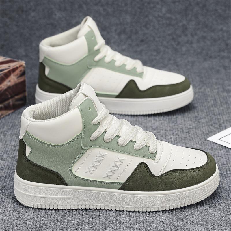 

Мужская обувь весна новый тренд высокий верх универсальная увеличивающая рост спортивная обувь повседневная спортивная трендовая обувь мужская обувь 44