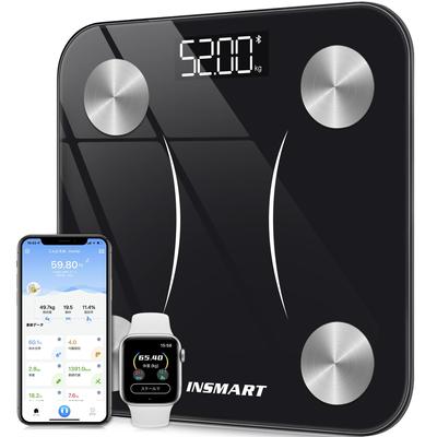 INSMART Body Fat Composition Can Measure 16 Weighing Smartphone Health Weighing Bluetooth 260H App Instruction [Weight Scale] Meter/Body Meter, Items,