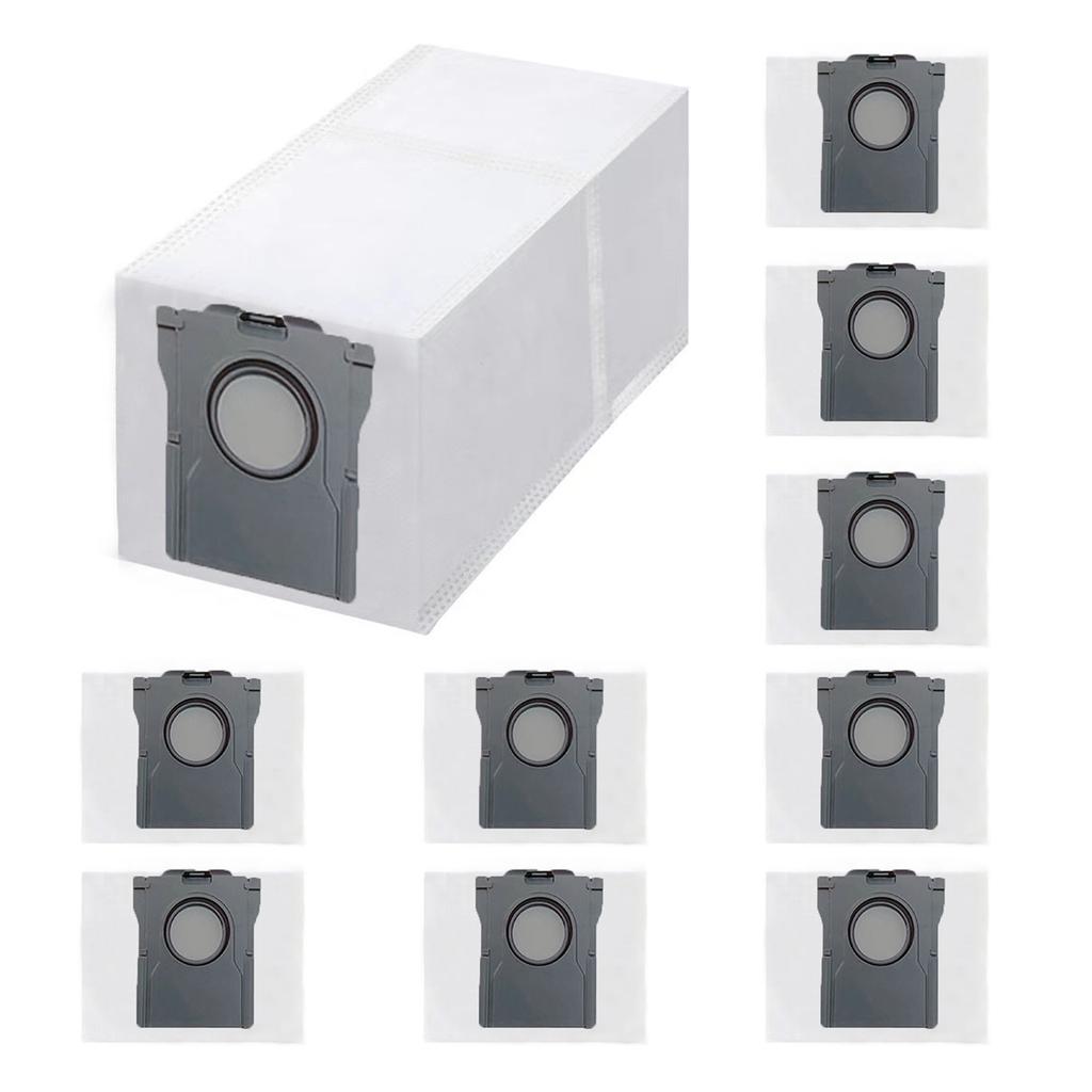 10 Pack Dust Bags Fits for Dreame L10s Ultra Gen 2 Gen3 X40 X50 Ultra L10s Pro Ultra Heat L40 Ultra for Mova E30