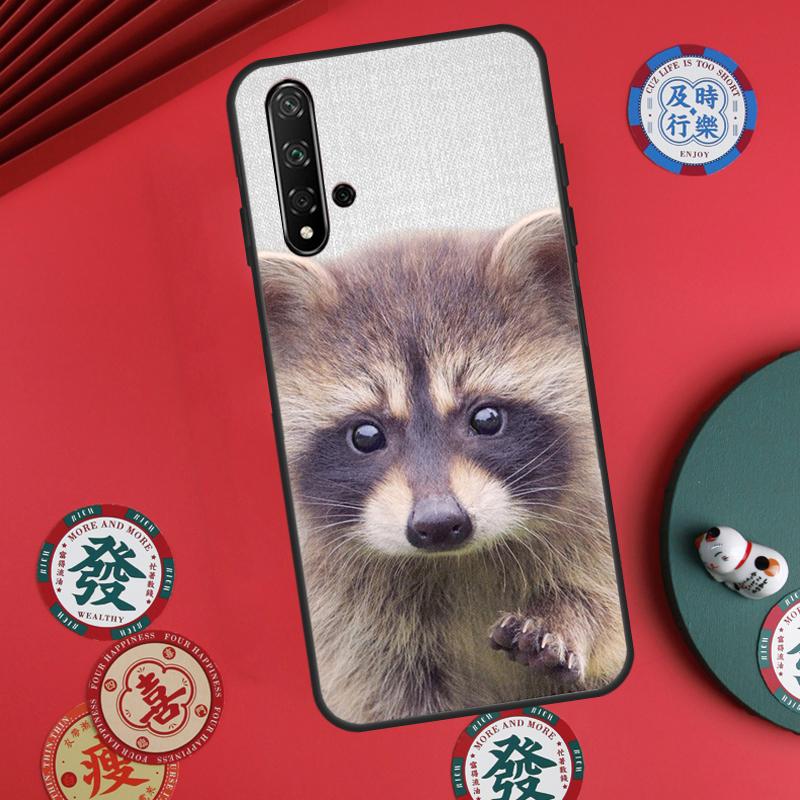 

Funny little raccoon For Huawei Nova 12s 7i 8i 11i 12i Y73 Y70 Y90 Y60 Y72 Y61 Y91 9 10 SE P30 Pro P40 Lite Case Huawei Nova 11
