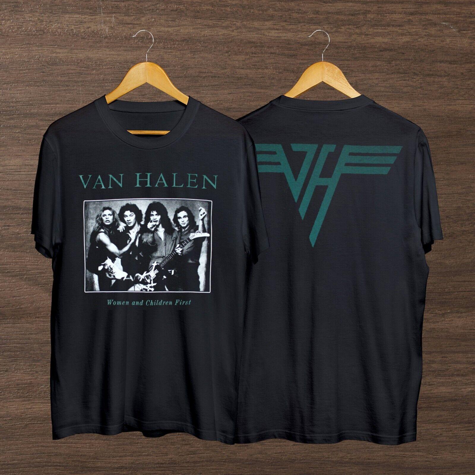 Van Halen Women and Children First 80 T-Shirt Mens Womens Tees Top Cotton Unisex Size S-5XL S