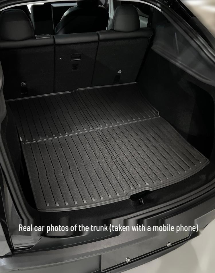 Tesla Model Y 2025 Refresh Waterproof & Scratch-Resistant TPE Trunk Mat