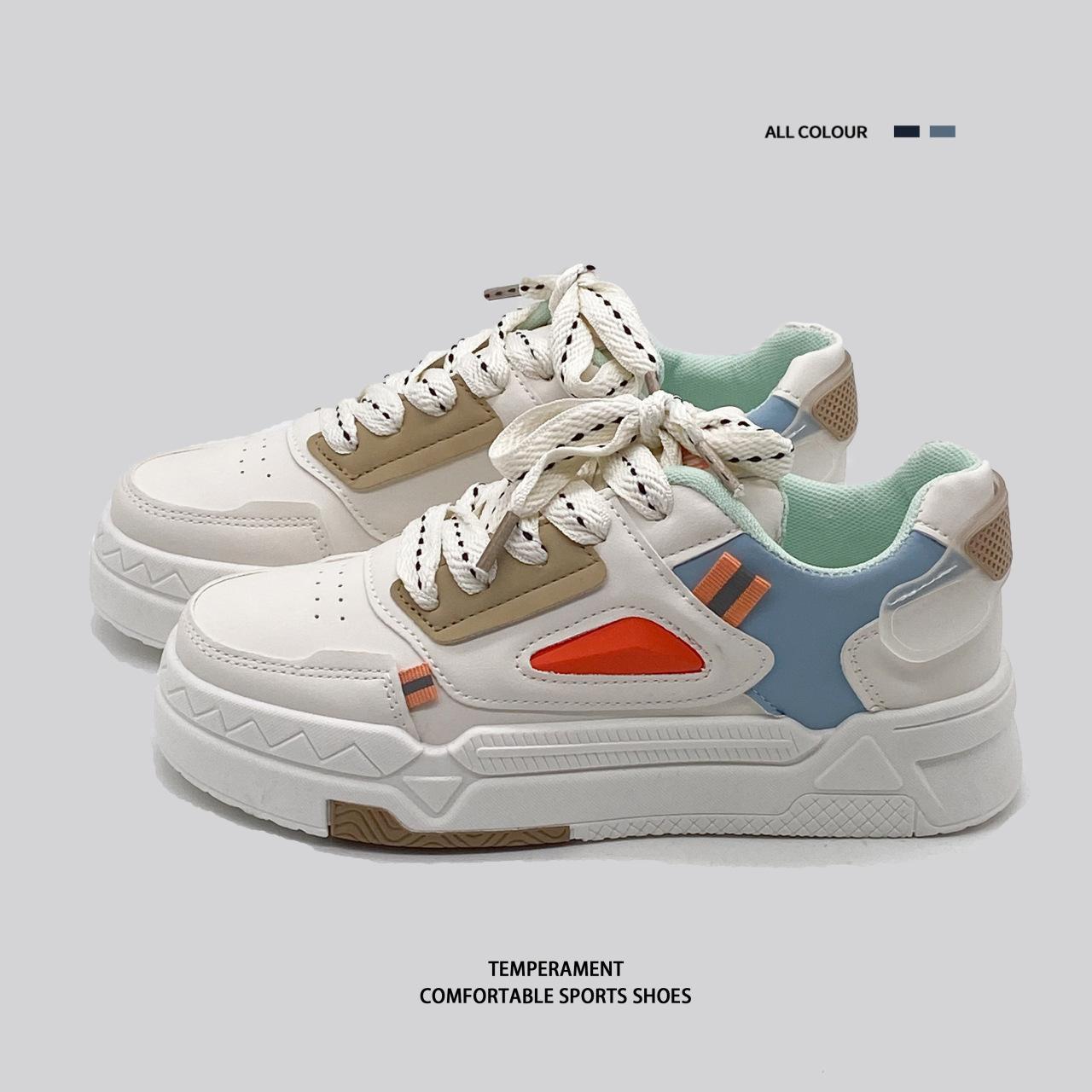 

Little white shoes women s spring 2025 new shoes women s explosion casual couple casual sports board shoes 2025 40 помаранчевий