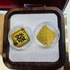 Pure Gold 999 Wealth-Boosting Mobile Phone Sticker - 2mg Gold for Daily Prosperity